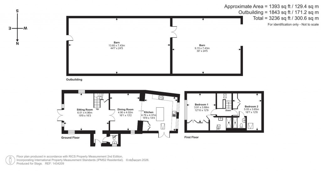 Floorplans For Shillingford St. George, Exeter