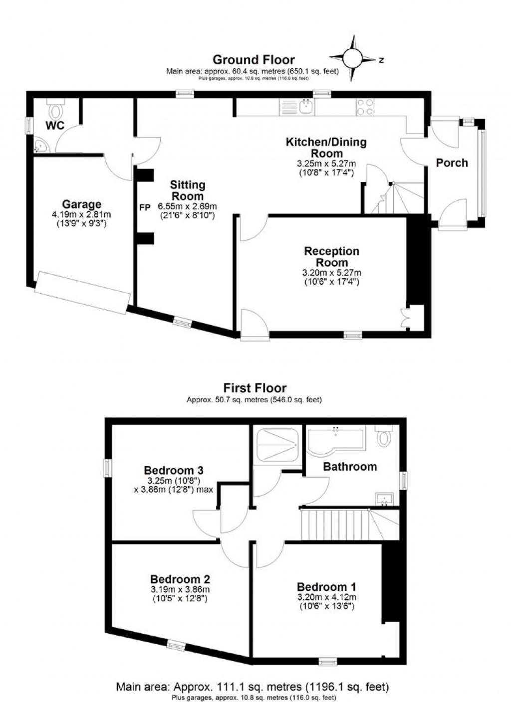 Floorplans For Loddiswell, Kingsbridge