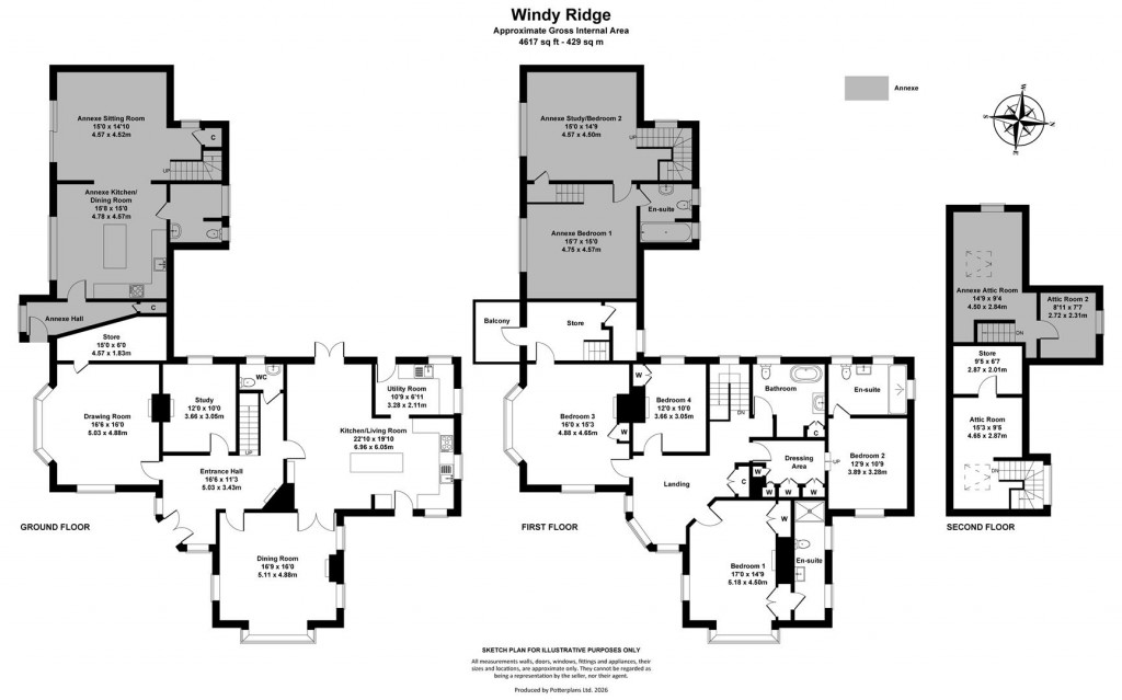 Floorplans For Watergate Road, Newport, Isle of WIght