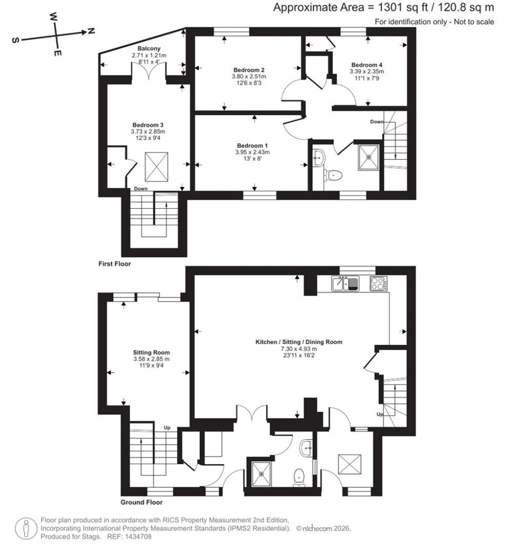 Floorplans For Shute, Axminster