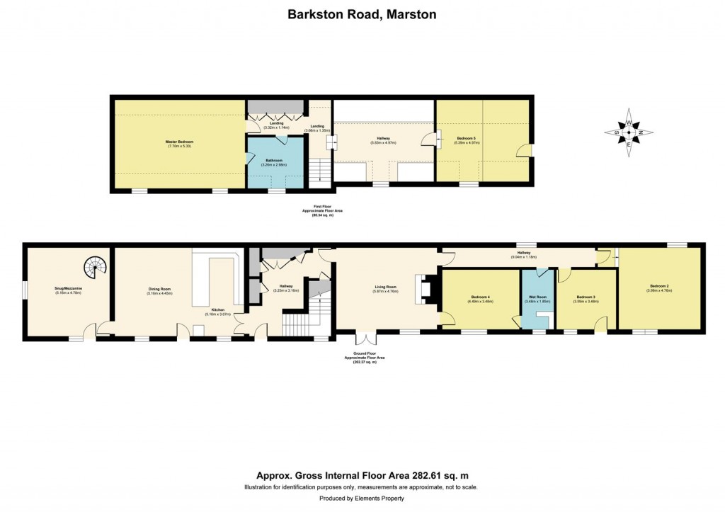 Floorplans For Barkston Road, Marston, Grantham
