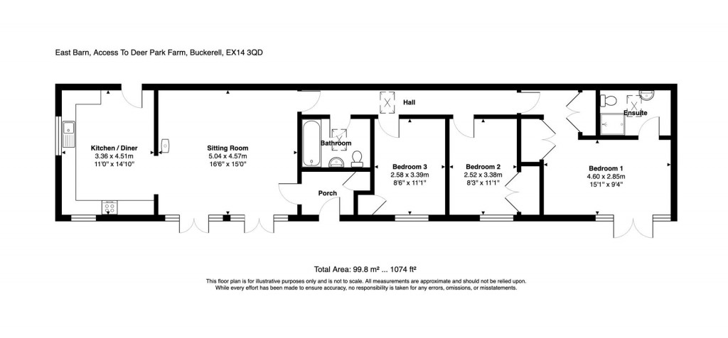 Floorplans For Buckerell, Honiton