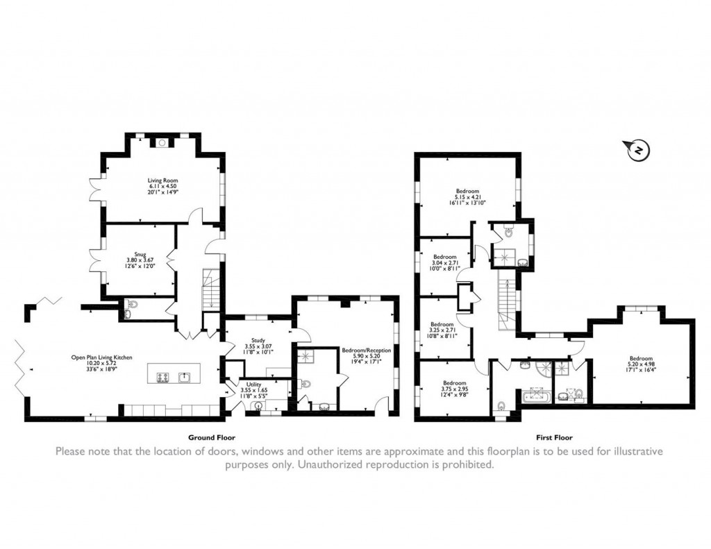 Floorplans For Saxons Lea, Pickwell