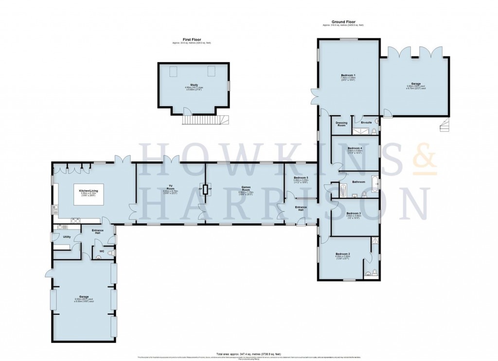 Floorplans For Clifton Road, Netherseal, DE12