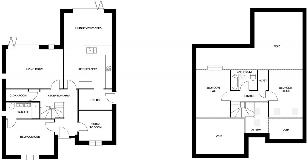 Floorplans For Fosbrooke View, Ravenstone, LE67
