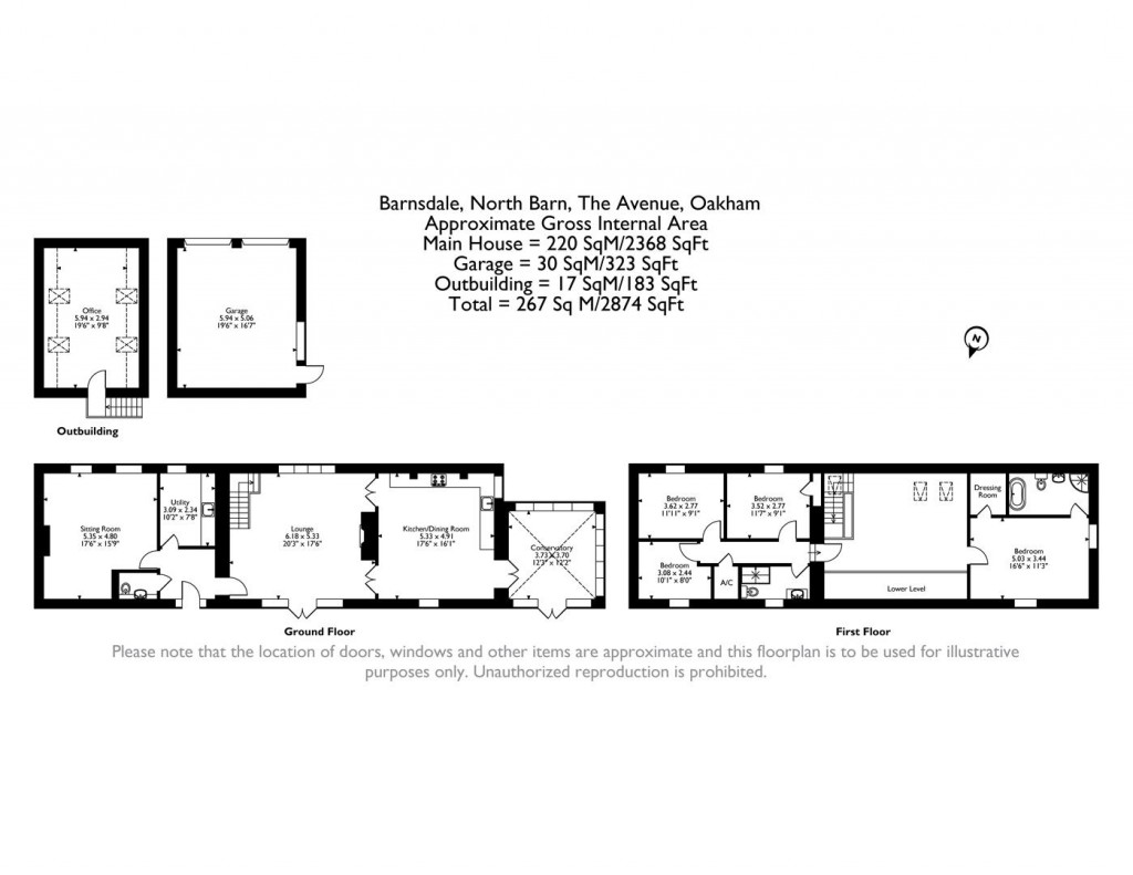 Floorplans For The Avenue, Exton, Rutland