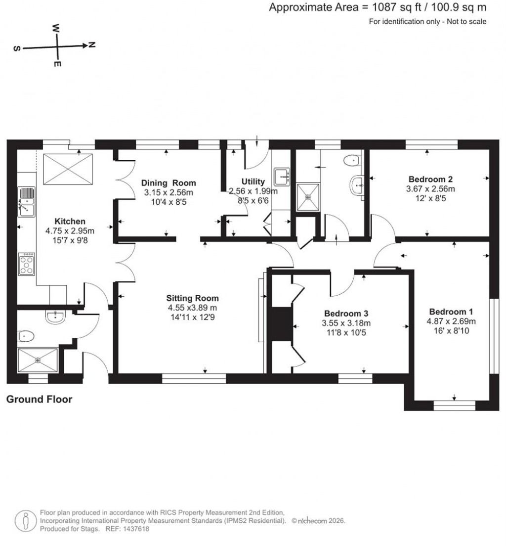 Floorplans For Orchard Grove, Croyde, Braunton