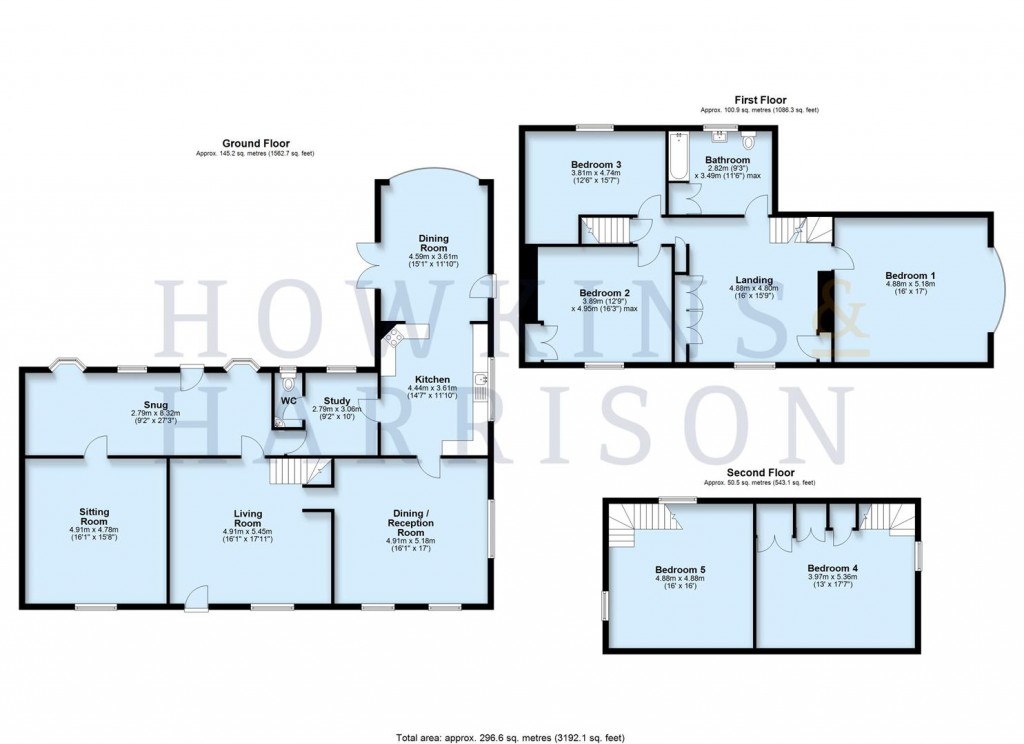 Floorplans For Bridge Street, Packington, LE65