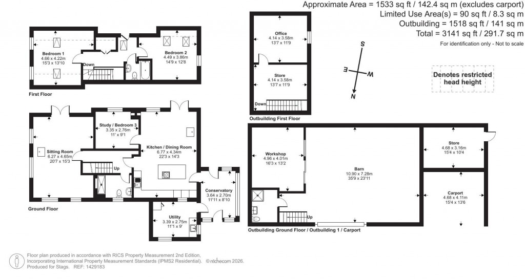 Floorplans For Coldridge, Crediton