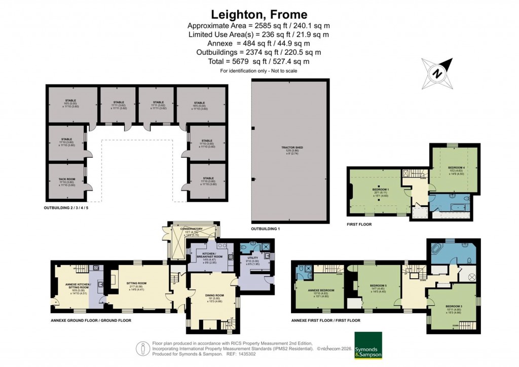 Floorplans For Broadgrove House, Frome