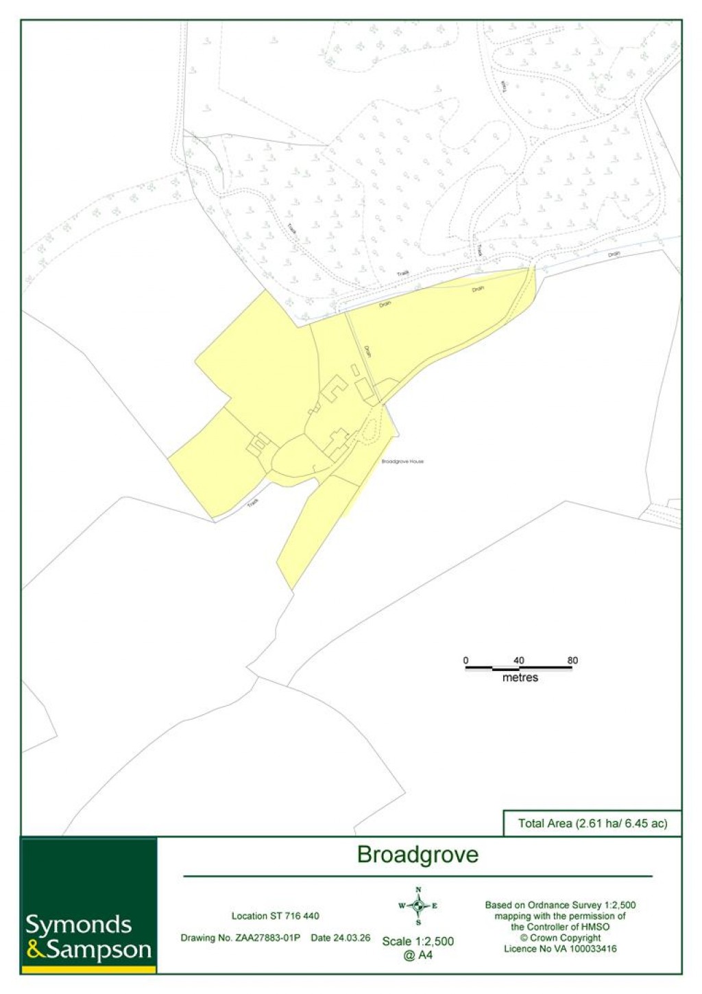Floorplans For Broadgrove House, Frome