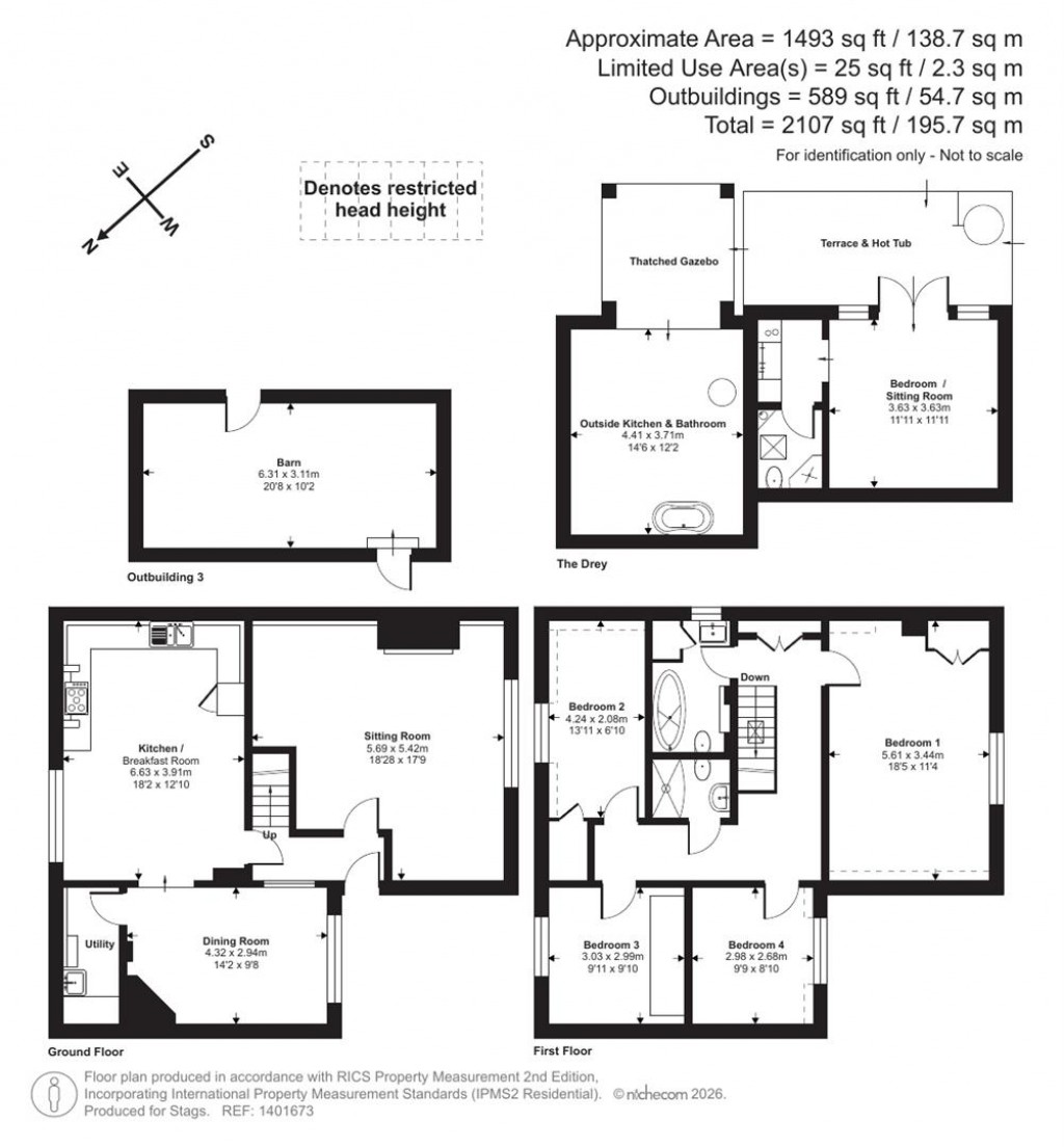Floorplans For Kings Heanton, Barnstaple