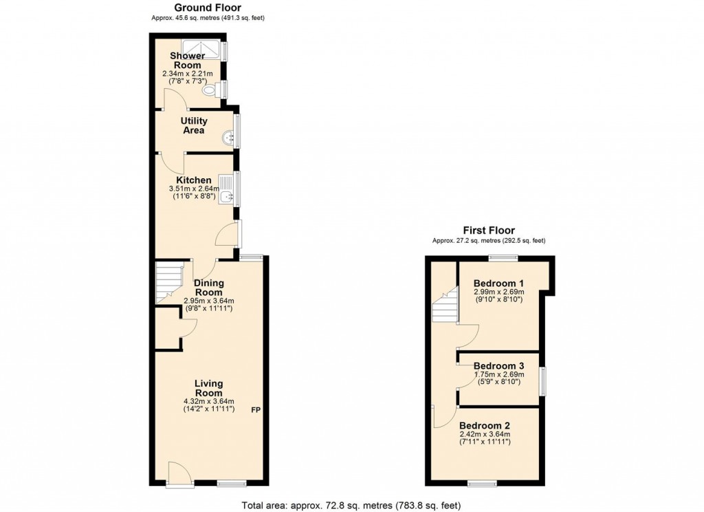 Floorplans For Carter Street, Fordham