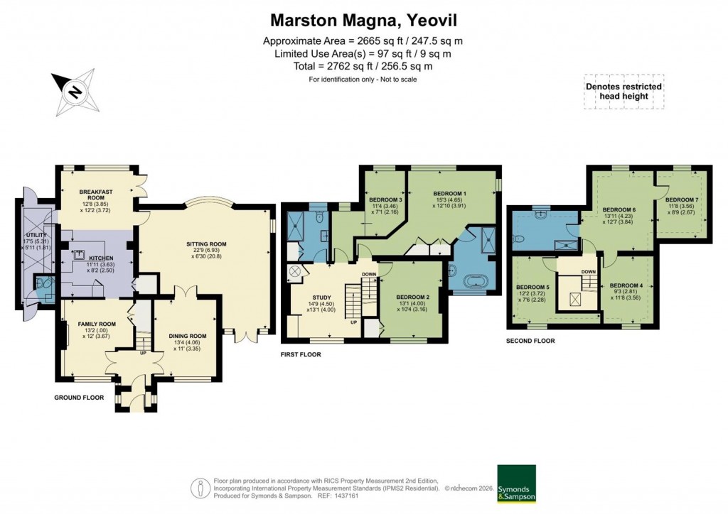 Floorplans For Marston Magna, Yeovil