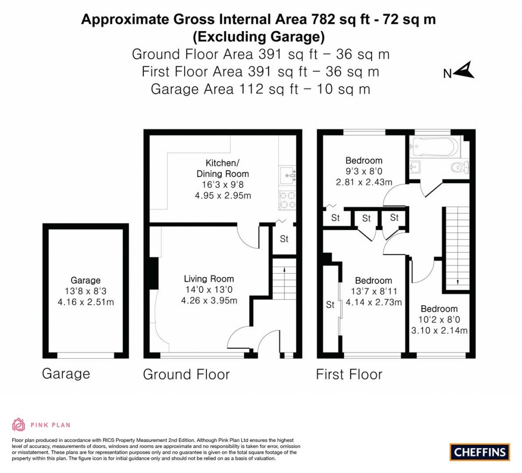 Floorplans For Abbots Way, Ely
