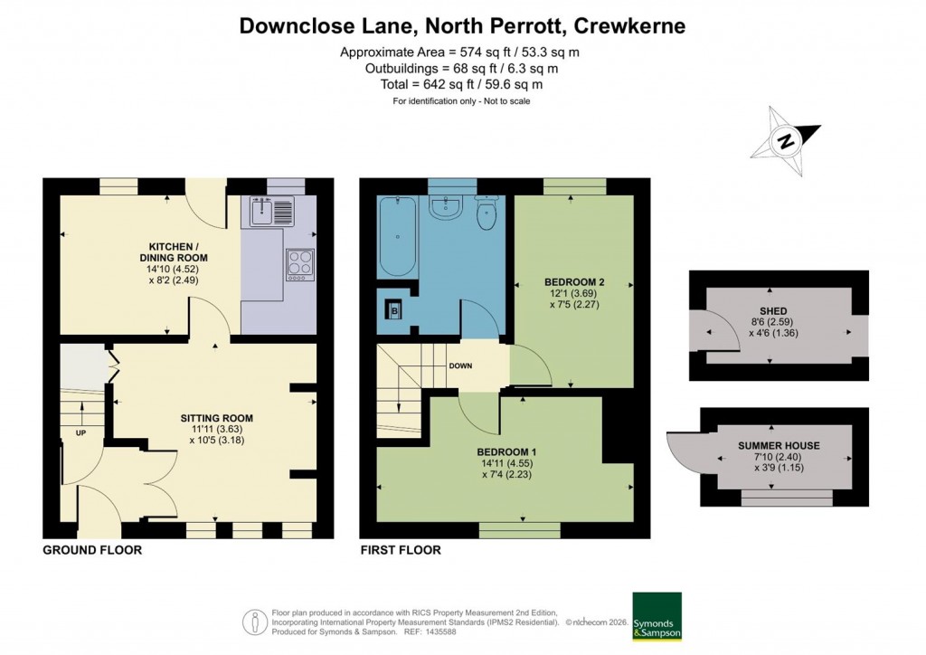 Floorplans For New Buildings, Downclose Lane, North Perrott