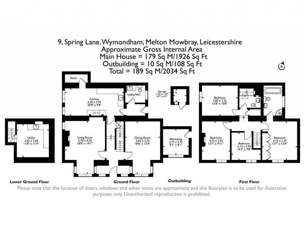 Floorplans For Spring Lane, Wymondham