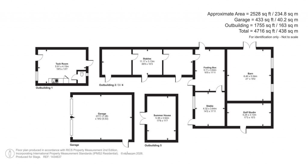 Floorplans For Gammaton, Bideford