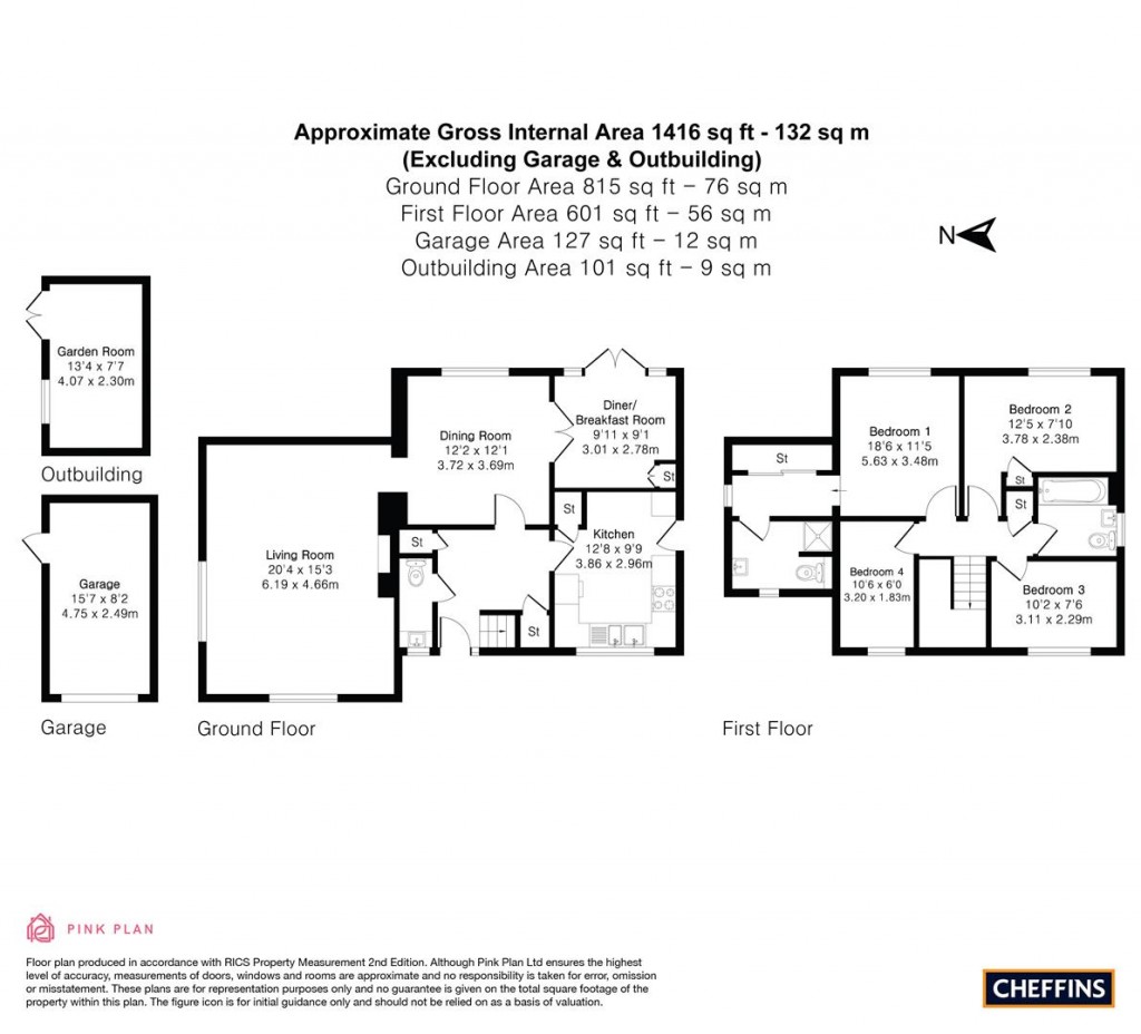 Floorplans For Cherry Orchard, Fulbourn