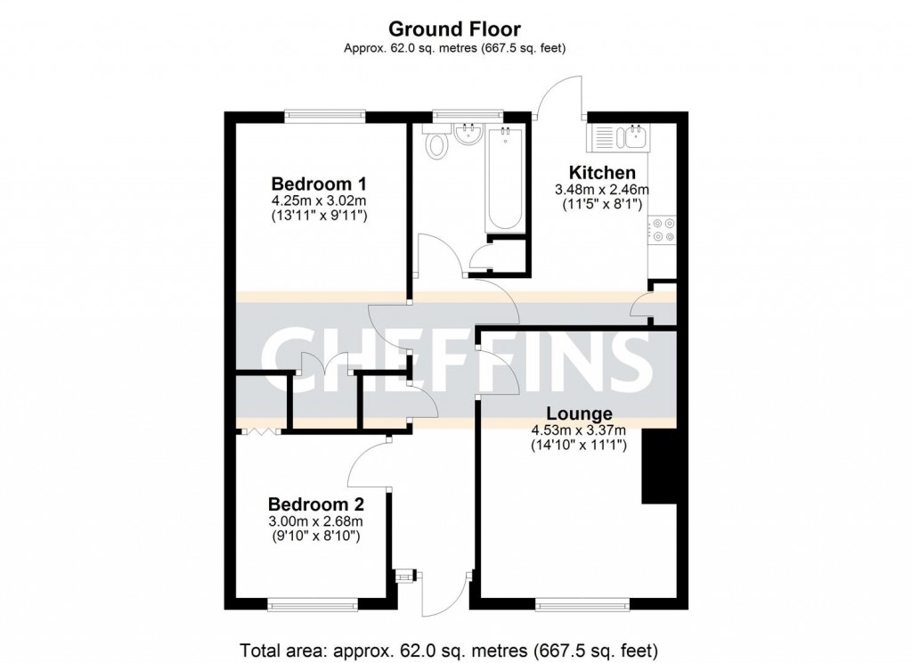 Floorplans For Linden Way, Haddenham, Ely