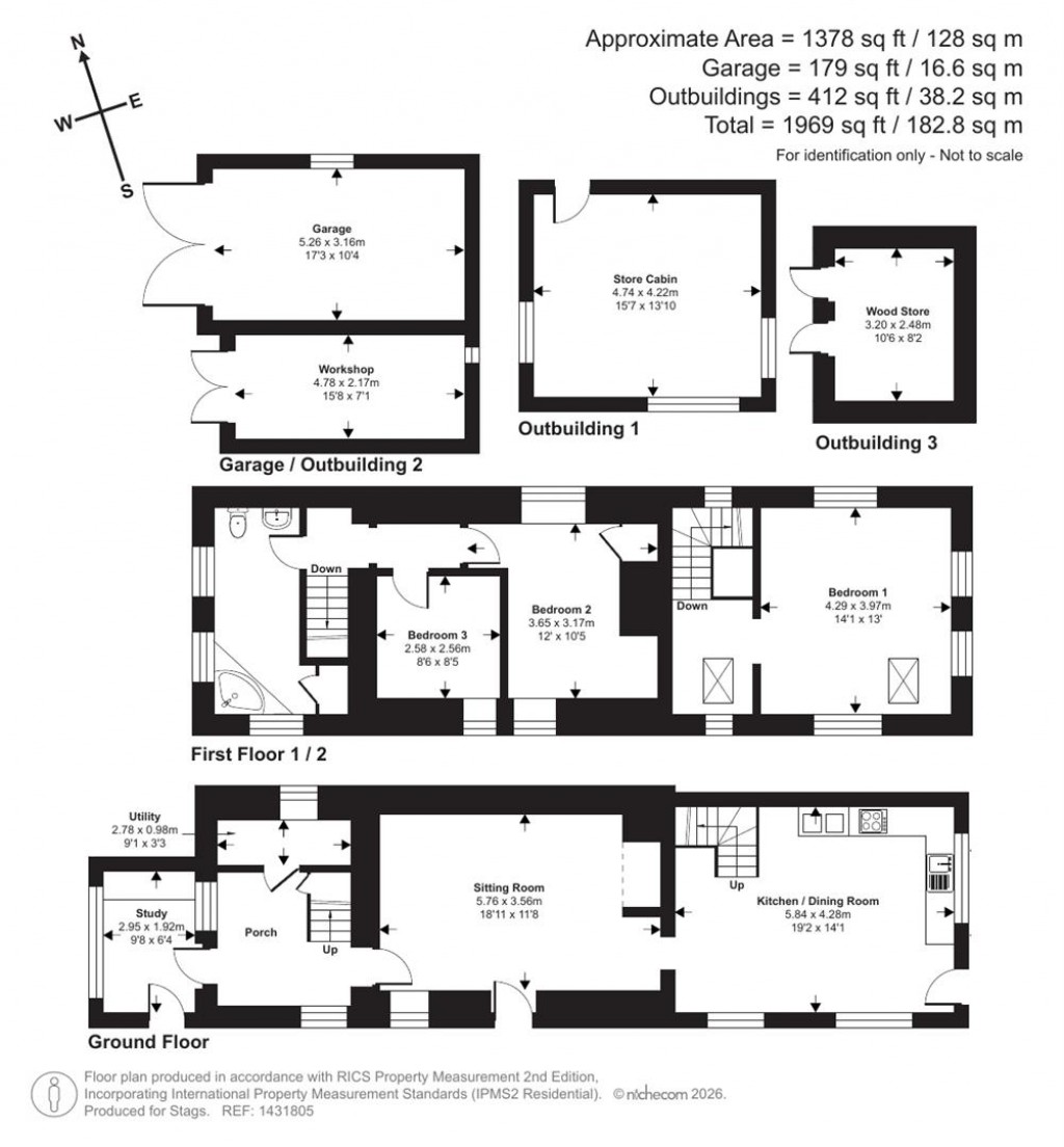 Floorplans For Altarnun, Launceston