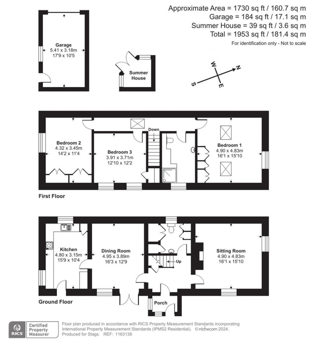 Floorplans For Teigngrace, Newton Abbot