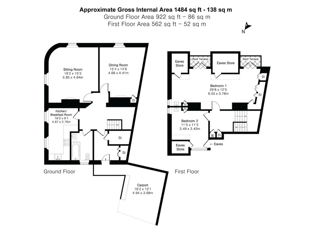 Floorplans For Rocky Hill, Tavistock