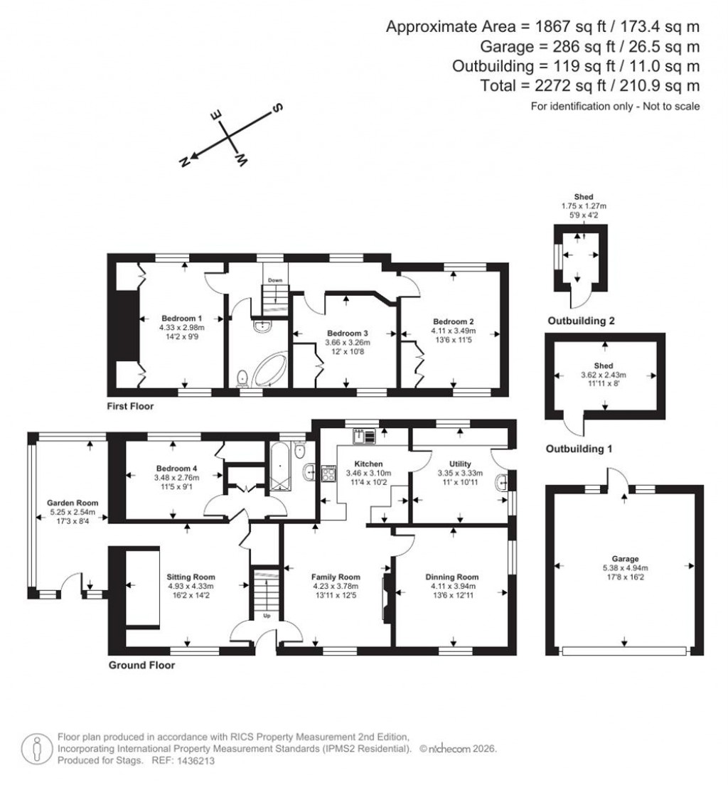 Floorplans For Rampisham, Dorchester