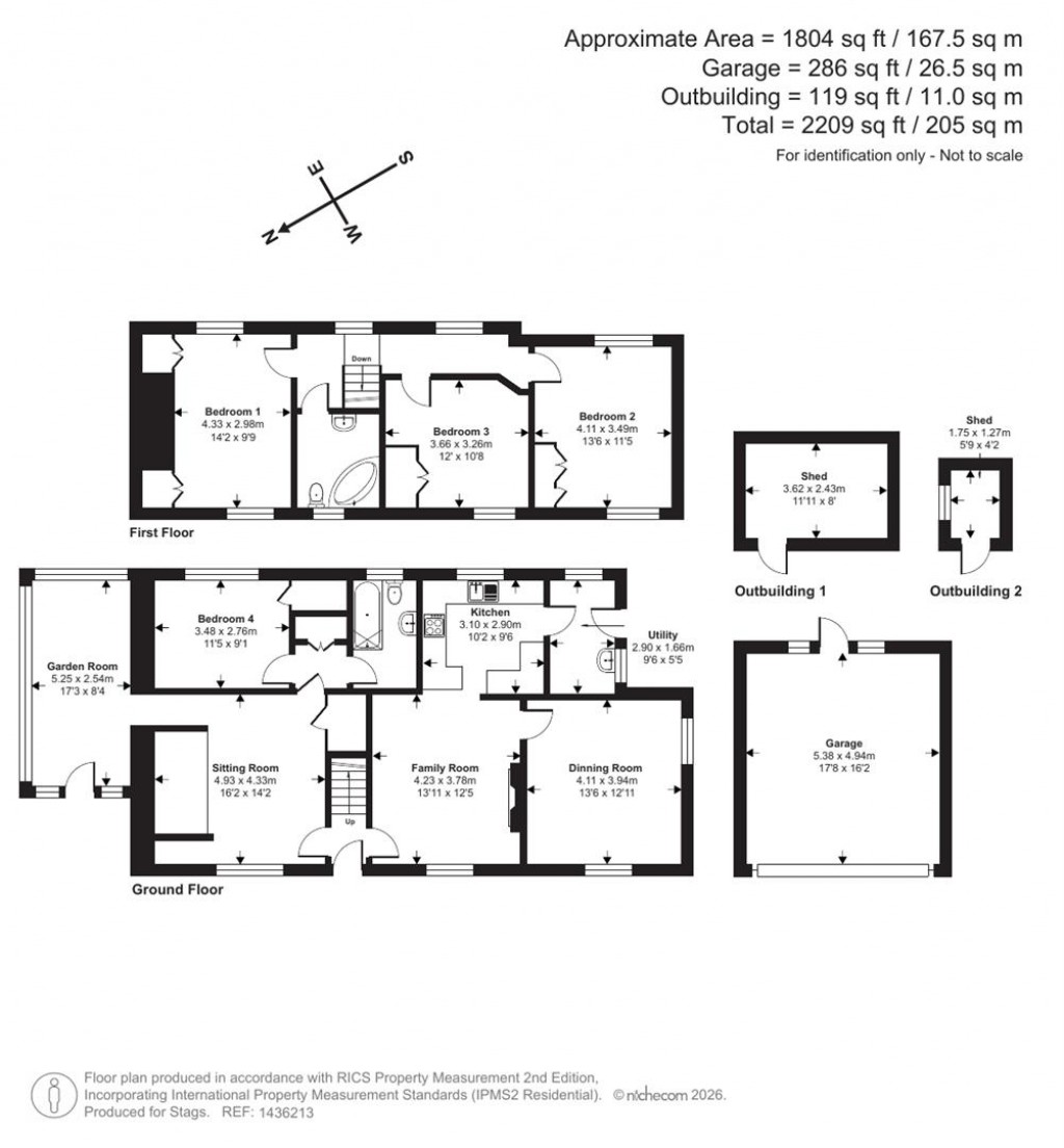 Floorplans For Rampisham, Dorchester