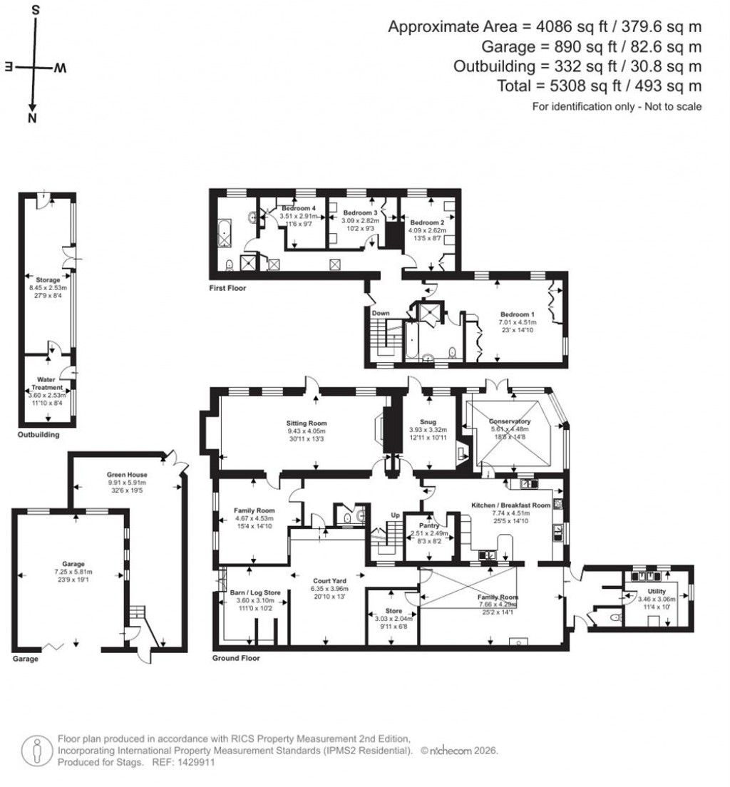 Floorplans For Burrington, Umberleigh