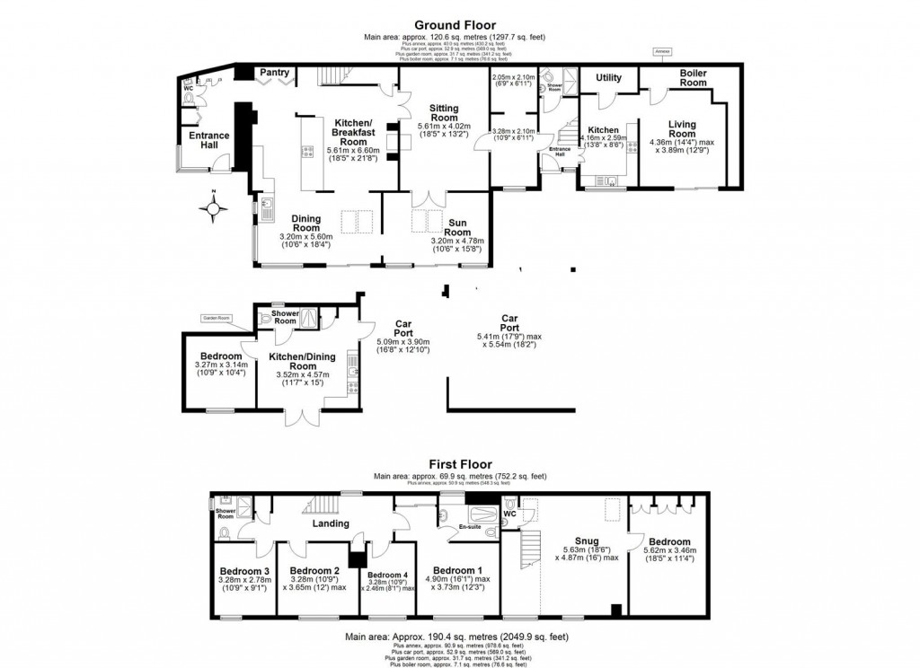 Floorplans For Stokeinteignhead, Newton Abbot