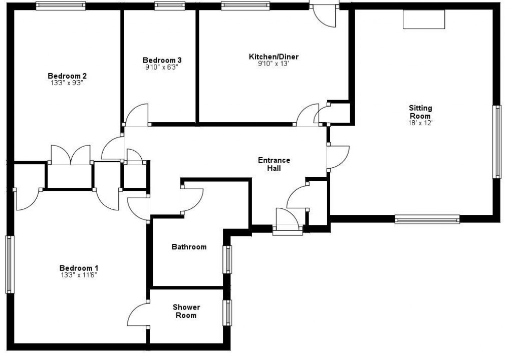 Floorplans For Church Park, Stoke By Clare, Sudbury