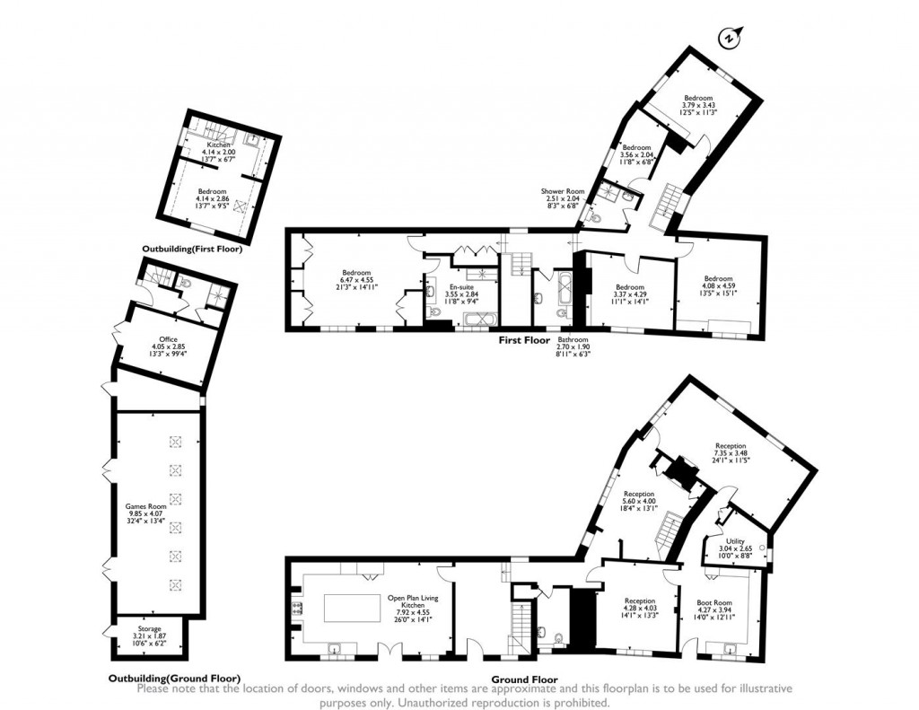Floorplans For Main Street, Allexton, Rutland