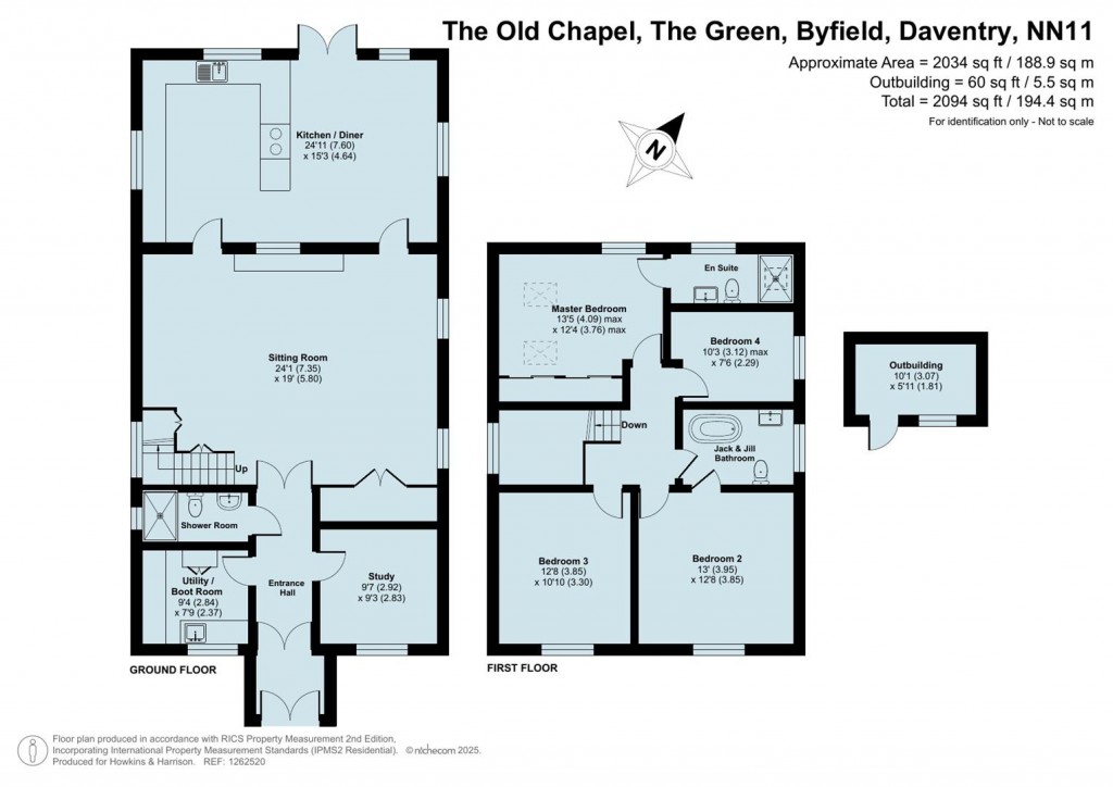 Floorplans For The Green, Byfield, Daventry, NN11