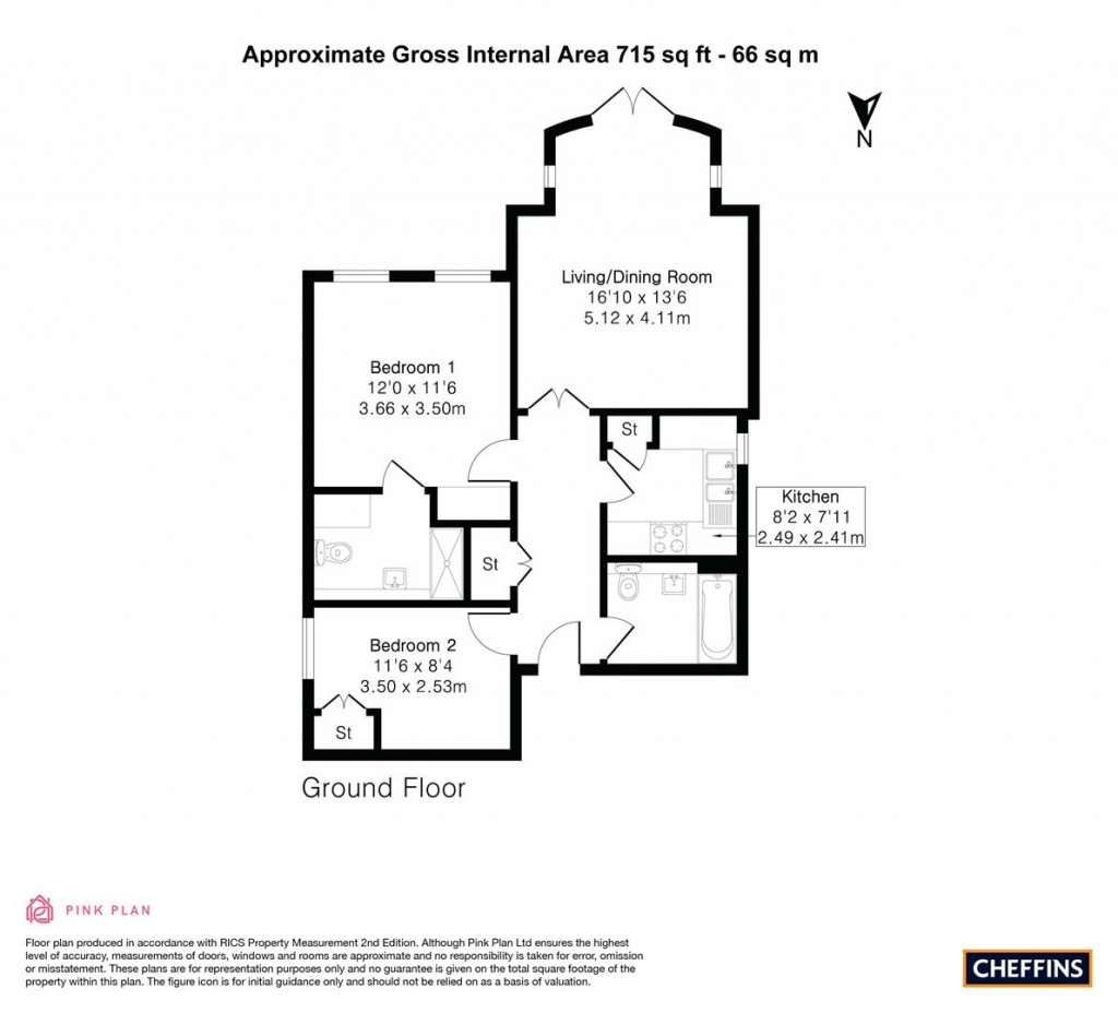 Floorplans For Glebe Road, Cambridge
