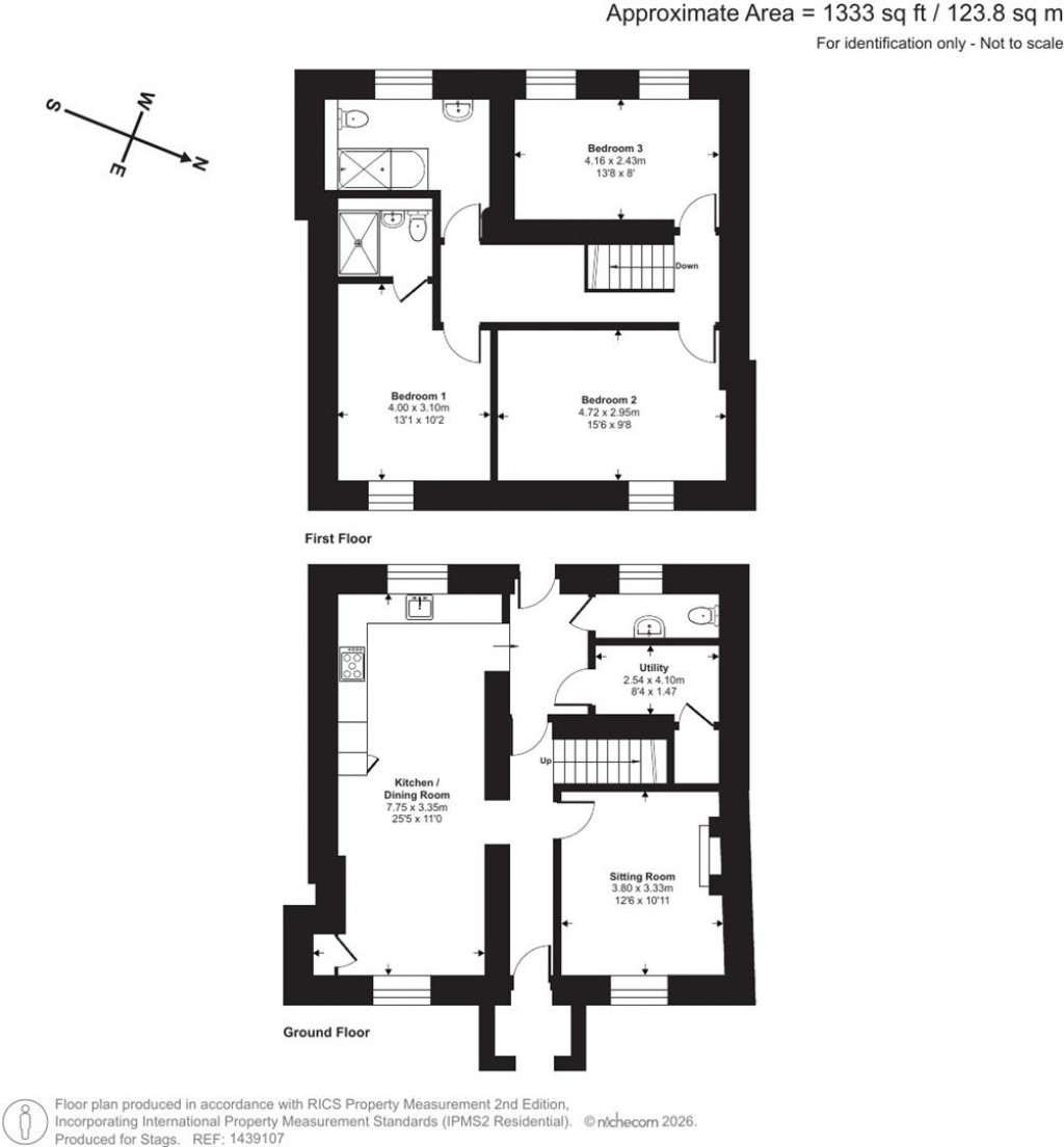 Floorplans For Millmoor, Culmstock, Cullompton