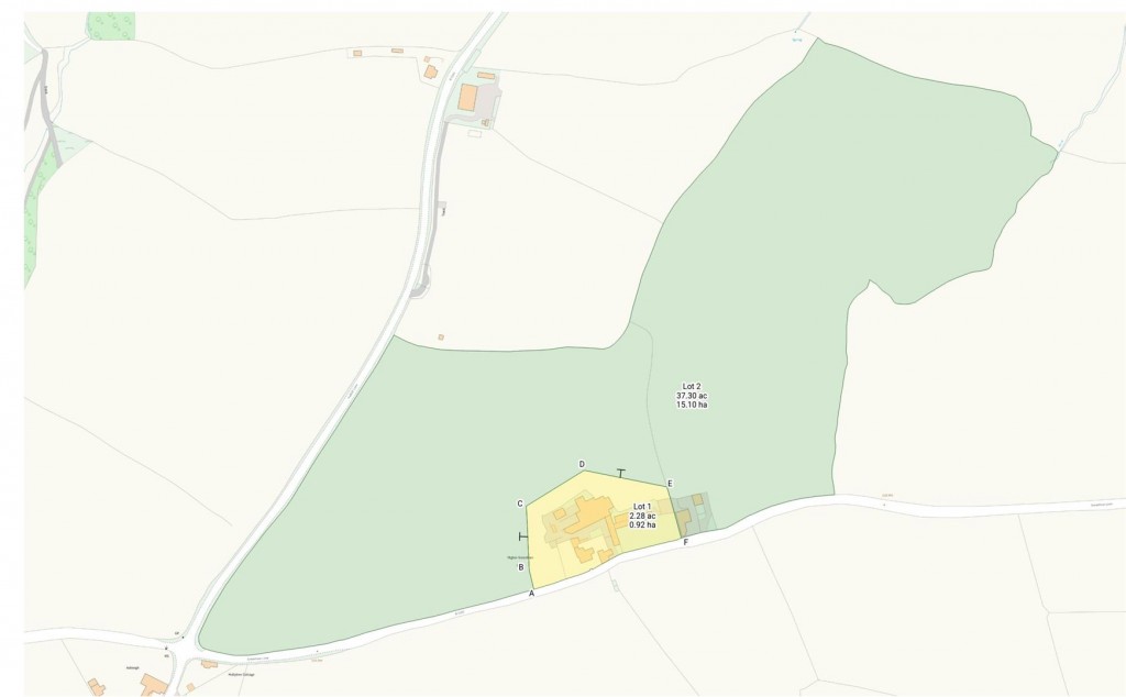 Floorplans For Part of Higher Greenham Farm, Greenham, Crewkerne