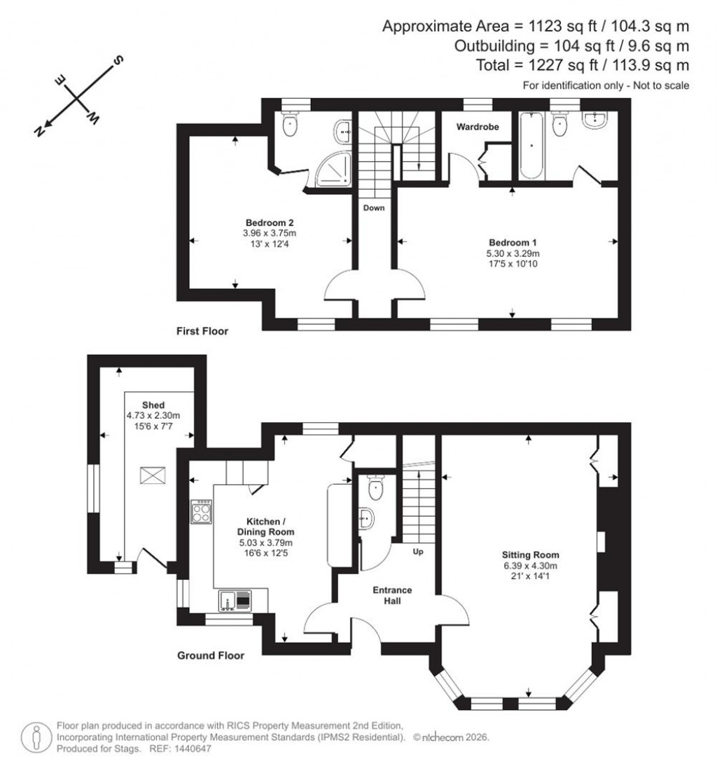 Floorplans For Graham Way, Cotford St. Luke, Taunton
