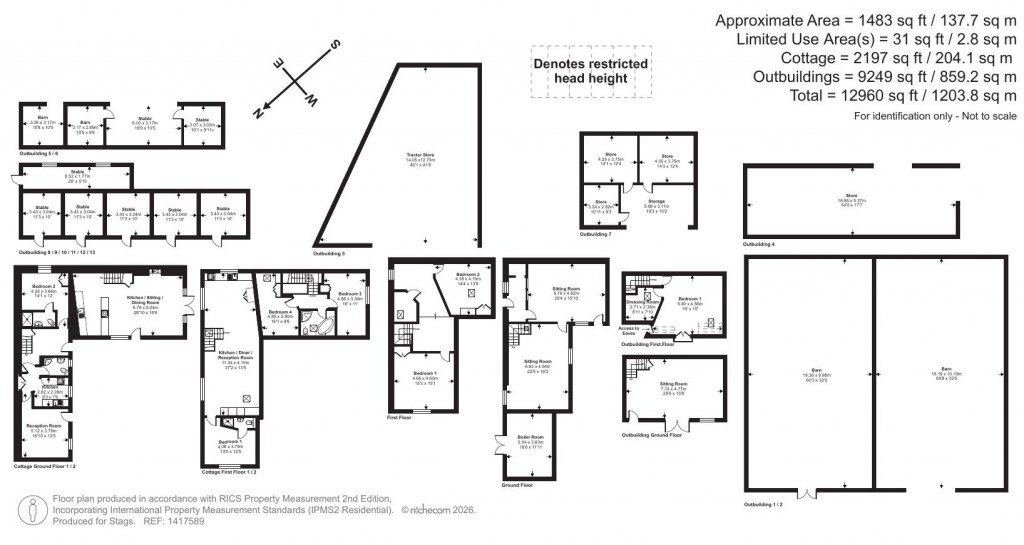 Floorplans For Dunsford, Exeter