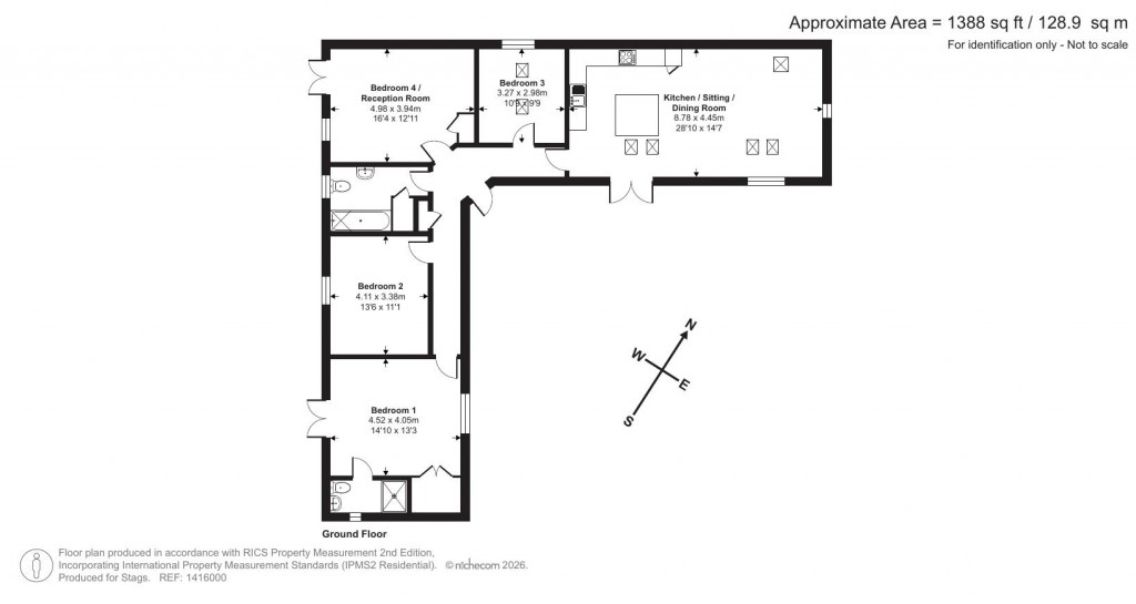 Floorplans For St. Andrews Road, Bridport