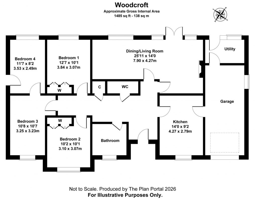 Floorplans For Bembridge, Isle of Wight