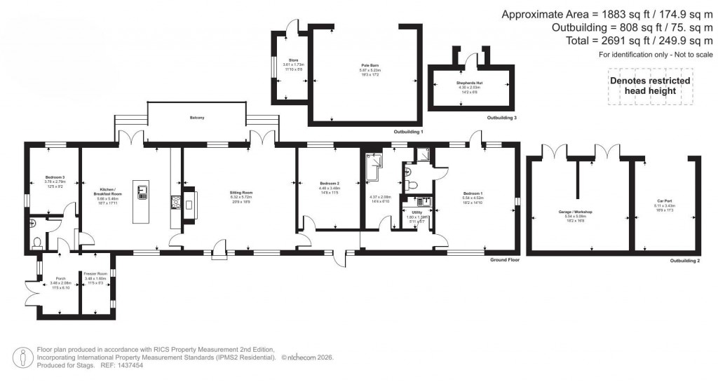 Floorplans For Roborough, Winkleigh