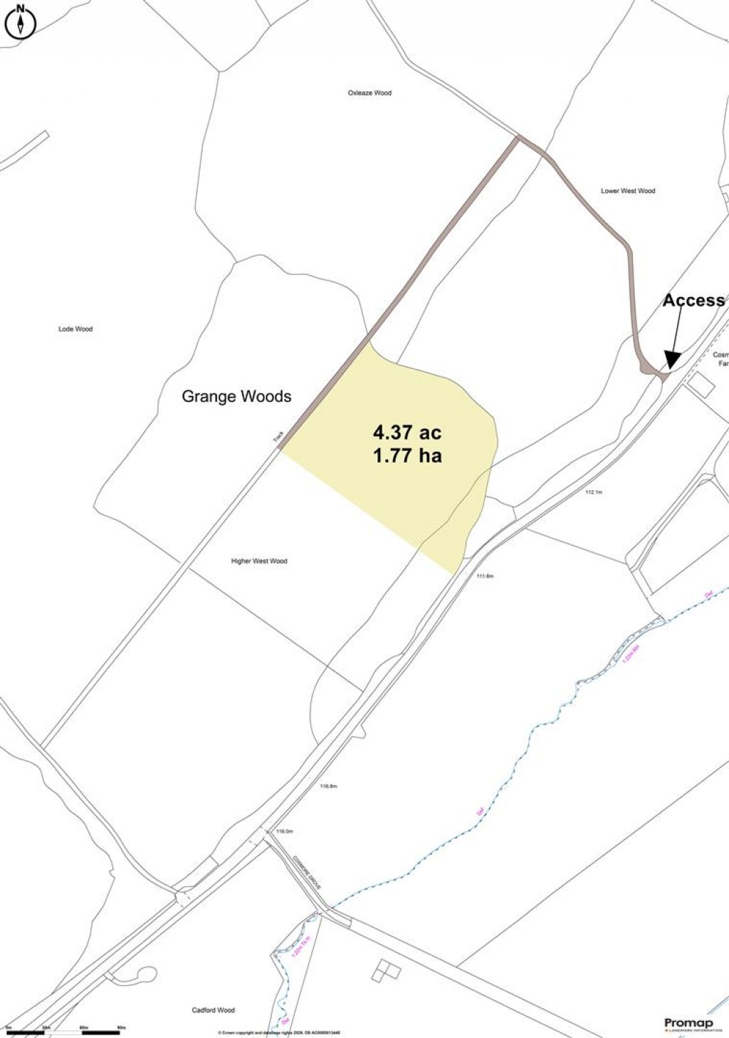 Floorplans For Woodland at Minterne Magna, Minterne Magna, Dorchester
