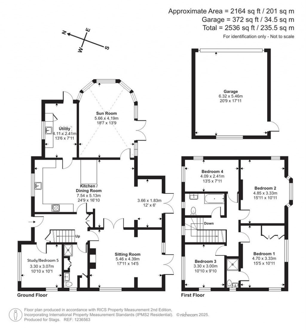 Floorplans For Holyford Lane, Colyford, Colyton