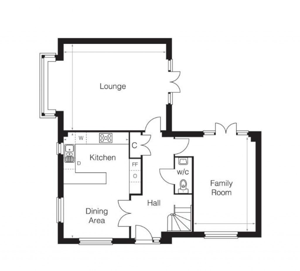 Floorplans For Poppyfields, Bartlow Road, Linton