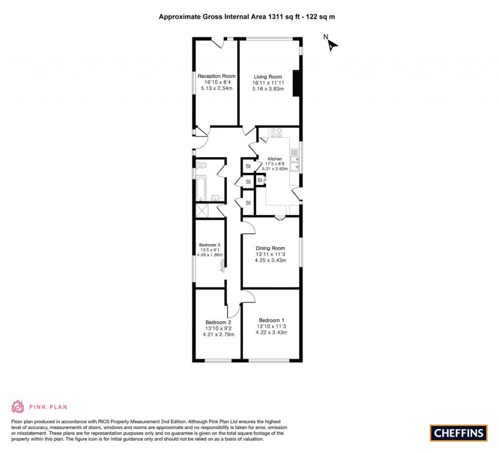 Floorplans For London Road, Sawston, Cambridge