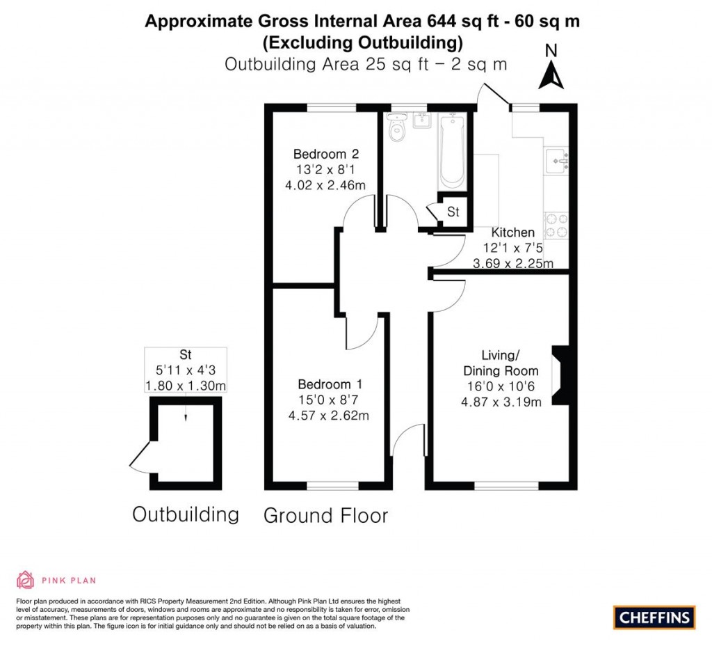 Floorplans For Orchard Close, Little Wilbraham, Cambridge