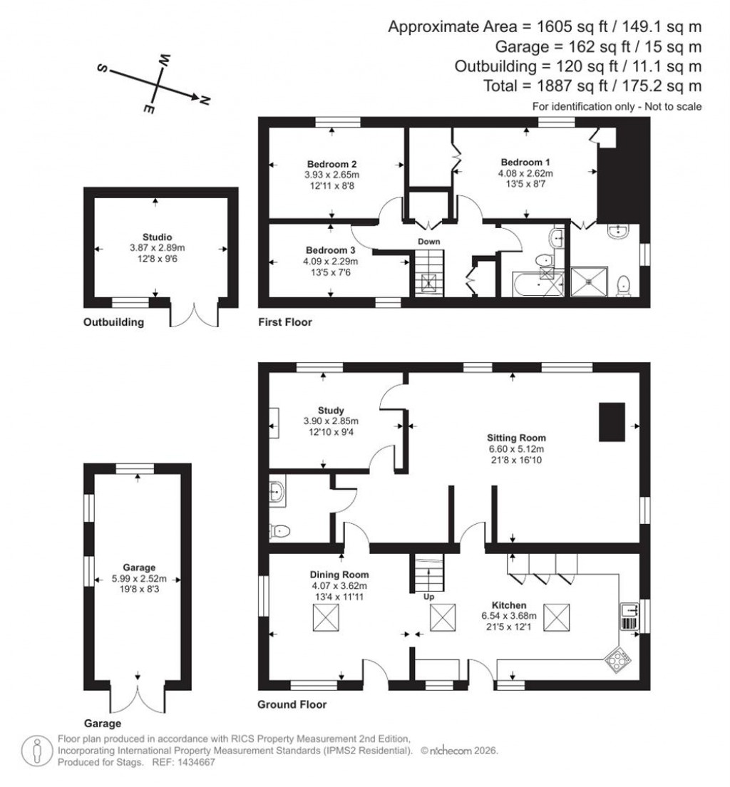 Floorplans For Haselbury Plucknett, Crewkerne