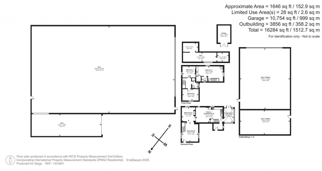 Floorplans For Bratton Fleming, Barnstaple