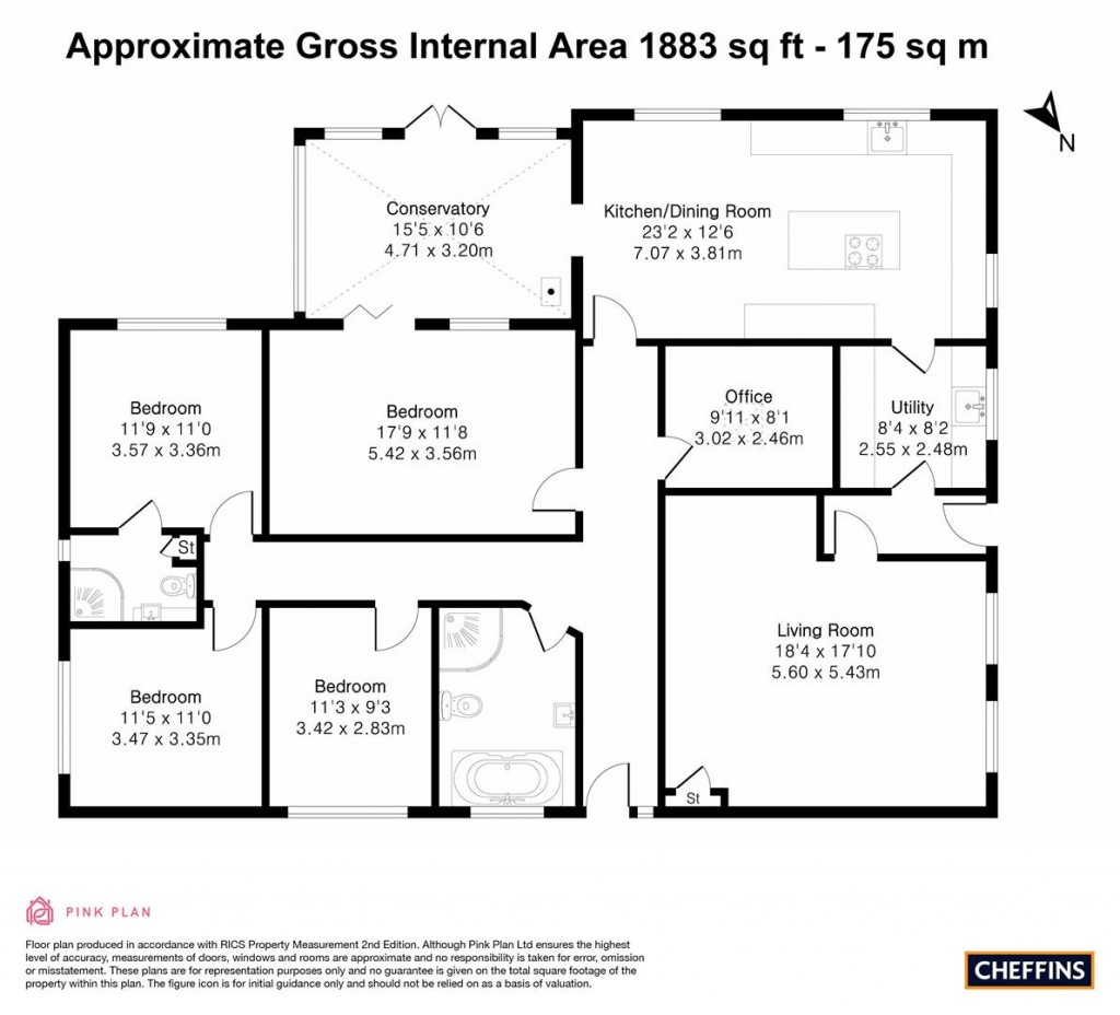Floorplans For Victoria Street, Littleport, Ely